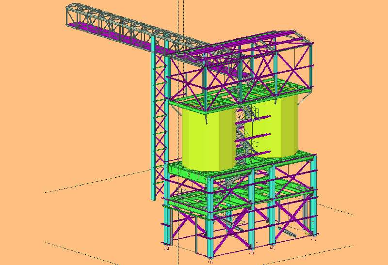 钢结构设计模型